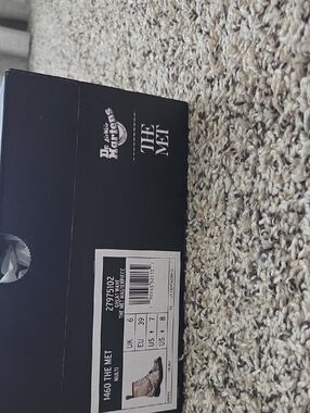 Dr. Martens Black Shoe Box with White Logo and Label